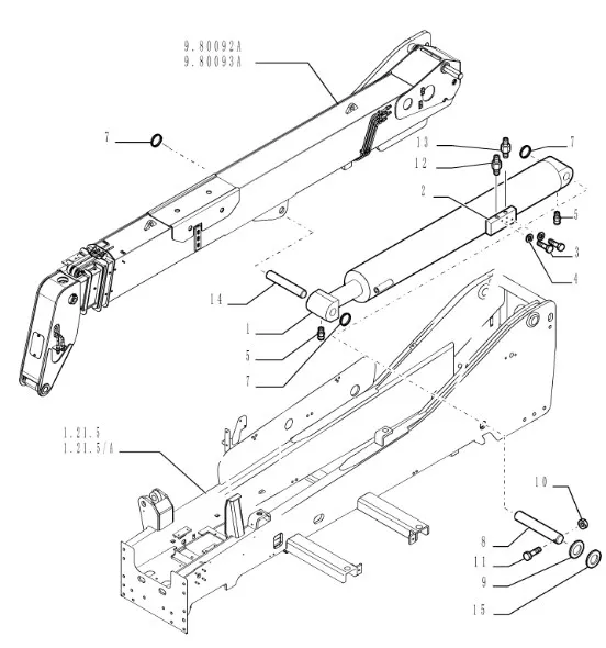 87590838 - цилиндр гидравлический